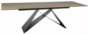 Stół rozkładany WESTIN CERAMIC 160(240)x90 jasny brąz mat sabbia SIGNAL