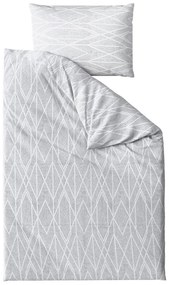 PrzytulneMieszkanie.pl PrzytulneMieszkanie.pl Pościel z bawełny Renforcé GRAY STRIPES szare Rozmiar pościeli: 70 x 90 cm | 140 x 200 cm