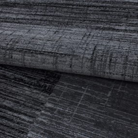 Dywan nowoczesny Plus prostokąty szaro-czarny 160 cm x 230 cm