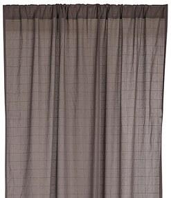 Zasłona Violet, 140 x 250 cm, ciemnoszara