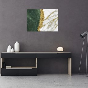 Obraz - Zielony marmur N⁰1 (70x50 cm)