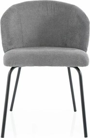 Krzesło do jadalni KEVIN VARDO szare