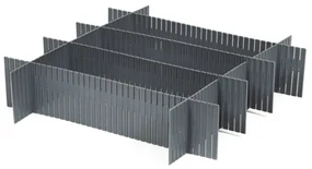 Compactor Organizer do szuflady Free, szary