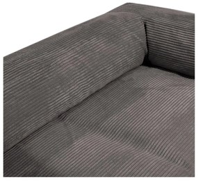 Musztardowy sztruksowy worek do siedzenia Sofa MooG – SLOWDOWN