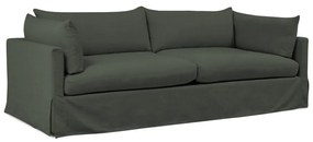 Ciemnozielona sofa 244 cm Horn – Scandic