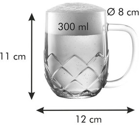 Tescoma Szklanka do piwa myBEER Lupulus, 0,3 l, 0,3 l
