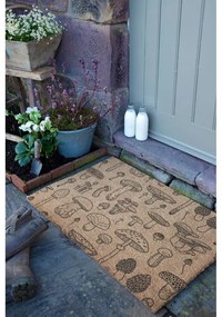 Wycieraczka z włókna kokosowego 40x60 cm Mushrooms – Artsy Doormats
