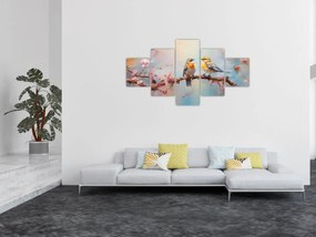 Obraz - Gołąbki (125x70 cm)
