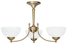 Niski żyrandol mosiężny Y-S3AK