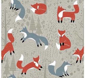 Zestaw 2 szt. dekoracyjnych poszewek na poduszkę FOXIVA 40x60 cm, szary