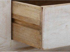 Biała szafa z litego drewna mango 100x175 cm Rana – Støraa