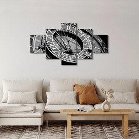 Obraz - Zegar astronomiczny, Praga, Czechy (125x70 cm)