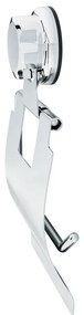 Samoprzylepny metalowy uchwyt na papier toaletowy w kolorze srebra Bestlock Bath – Compactor