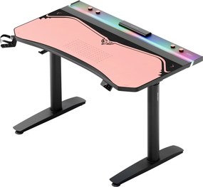 Podkładka ochronna na biurko Diablo X-Forge 120 cm, Akira Pink