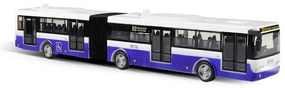 Autobus przegubowy Rappa niebieski, 36 cm