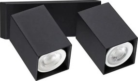 Ideal Lux - LED kinkiet punktowy DYNAMITE 2xGU10/7W/230V CRI 90 czarny