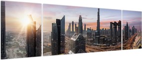 Obraz - Panorama Dubaju (170x50 cm)
