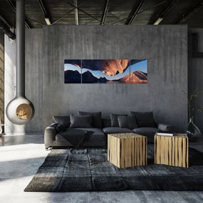 Obraz - Klify 3D (170x50 cm)