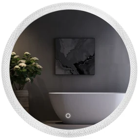 LUSTRO ŚCIENNE LED KRYSZTAŁOWE 60cm YH-3563