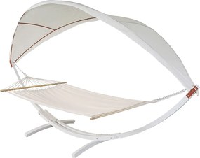 Hamak MCW-J47,  biały, kremowo-biały