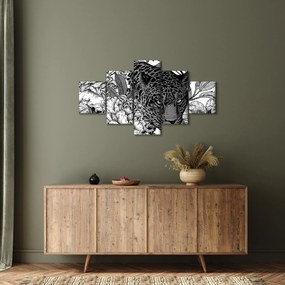 Obraz - Egzotyczny ogród (125x70 cm)