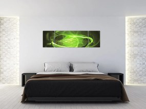 Nowoczesny abstrakcyjny obraz (170x50 cm)