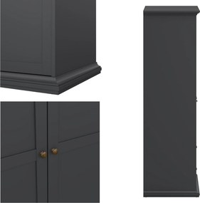 Szafa Paris 4+2 kolor szary