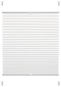 Biała roleta 97x150 cm Plisé Verona Termo – Gardinia