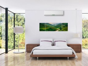 Obraz - Tarasy ryżowe II. (170x50 cm)