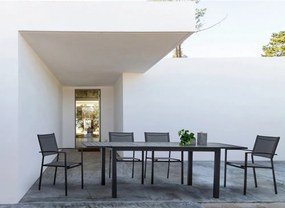 Aluminiowy stół ogrodowy 90x160 cm Hilde – Bizzotto