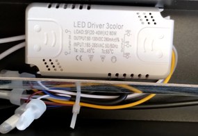 Lampa nowoczesna LED wisząca sufitowa AT55-1DSL-Black