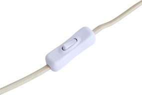 Lampa stołowa retro beżowa 41cm - Ophelia