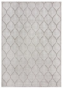 Dywan odpowiedni na zewnątrz w kolorze kości słoniowej 160x230 cm Elm Leaf – Flair Rugs