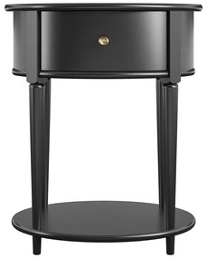 Czarna szafka nocna Aurora – Støraa