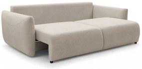 Kanapa Calma rozkładana - beżowa dzianina hydrofobowa Curio 09