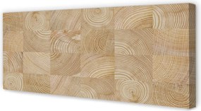 Duży obraz na płótnie Drewniana Kostka Brukowa