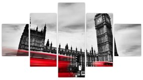 Obraz - Houses of Parliament w Londynie (125x70 cm)