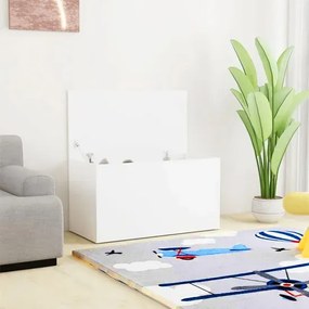 Biała skrzynia na pościel M8-E29