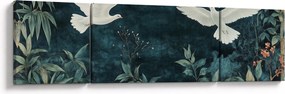 Obraz - Dwa gołębie (170x50 cm)