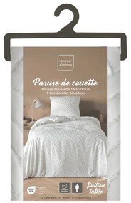 Biała pościel jednoosobowa z mikrowłókna 140x200 cm Heltie – douceur d'intérieur