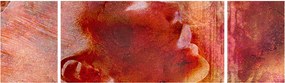 Obraz - Profil twarzy kobiety (170x50 cm)