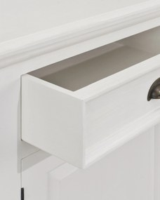 Komoda Brighton 4 drzwi + 4 szuflady white