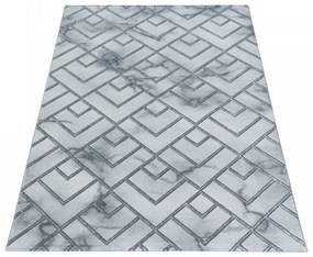 dywan ekskluzywny Naxos mozaika szary 160 cm x 230 cm