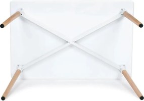 PROMOCJA Czarne stoły jadalniane BERGEN 120x80 cm II. jakość