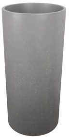 Umywalka stojąca okrągła z betonu - śr. 40 x wys. 85 cm - PISONA