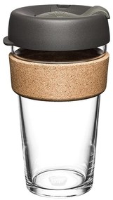 Czarno-brązowy kubek podróżny 454 ml Brew Cork Nitro L – KeepCup