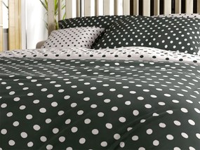 PrzytulneMieszkanie.pl PrzytulneMieszkanie.pl Bawełniana pościel COLAM GREY szara Rozmiar pościeli: 70 x 90 cm | 140 x 200 cm