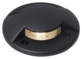Zewnetrzna Nowoczesny reflektor gruntowy czarny GU10 50mm 2-źródła światła IP65 - Cellar Nowoczesny Oswietlenie zewnetrzne