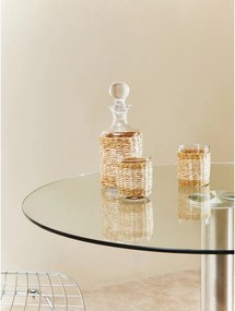 Okrągły stół ze szklanym blatem ø 90 cm Metropolitan – Premier Housewares