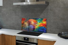 Panel Szklany Trójwymiarowa Iluzja Koloru